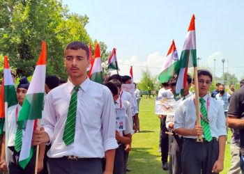 ’میری مٹی میرا دیش‘پروگرام کے تحت سری نگر میں ریلی بر آمد