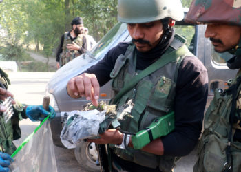 بارہمولہ کے پٹن علاقے میں مشتبہ آئی ای ڈی بر آمد، ناکارہ بنا دی گئی