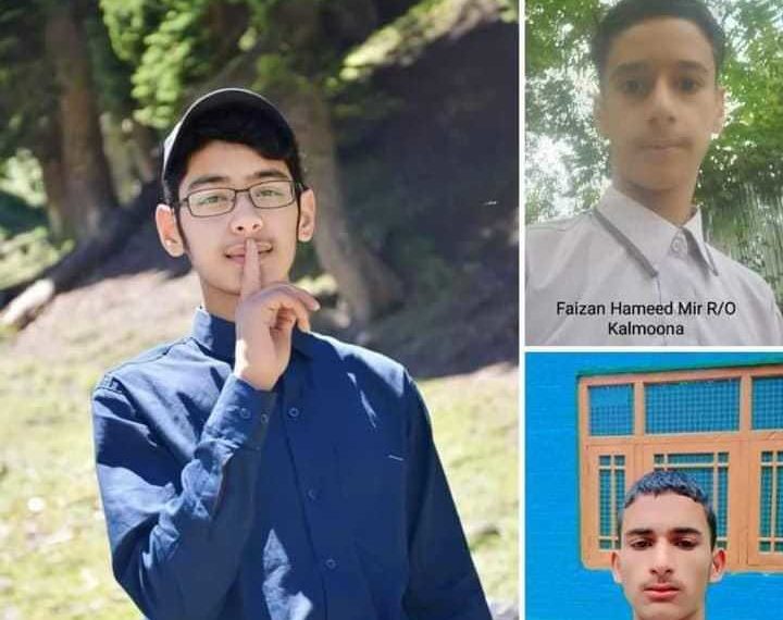 ہندواڑہ میں تین نابالغ لڑکے پر اسرار طورپر لاپتہ