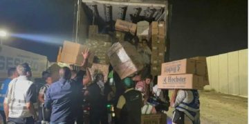 رفح کراسنگ کھول دی گئی‘ صرف۲۰ ٹرکوں کو غزہ جانے کی اجازت مل سکی
