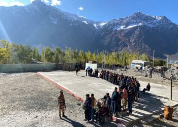 کرگل خود مختار پہاڑی ترقیاتی کونسل کے الیکشن میں77.61 فیصد ووٹنگ