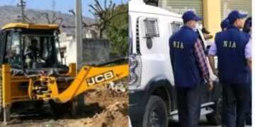 پلوامہ:این آئی اے کی سفارش پر سرکاری زمین پر بنے دارالعلوم کو منہدم