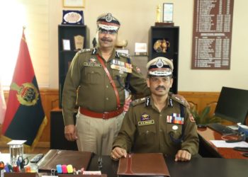 آر آر سوائن نے ڈی جی پی جموں کشمیر کا عہدہ سنبھال لیا