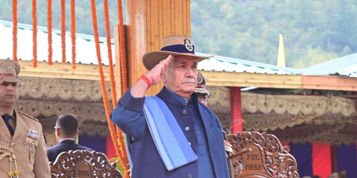 ’نارکو ٹیررزم خطرہ بن رہا ہے‘: پولیس اور دیگر سیکورٹی فورسز کو موثر طریقے سے مقابلہ کرنا ہوگا:ایل جی