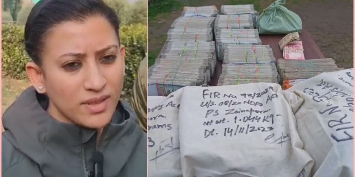 شوپیان: منشیات فروش کے گھرسے۴۵لاکھ روپے اور۲ء۴کلو چرس برآمد‘ سمگلروں کو نہیں بخشیں گے:تنوشری