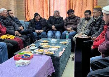 لہیہ اور گرکل گروپ ۷ جنوری کو نئی دہلی میں وزارت داخلہ کو مشترکہ دستاویز پیش کریں گے