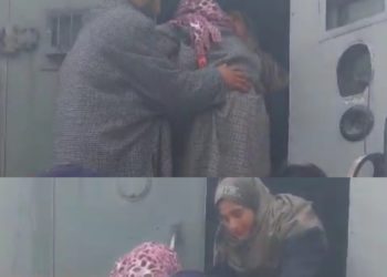 کولگام :برفباری میںپھنسی حاملہ خاتون کو ہسپتال پہنچایاگیا