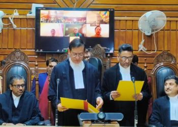چیف جسٹس نے جسٹس محمد یوسف وانی کو ایڈیشنل جج کے عہدے کا حلف دِلایا