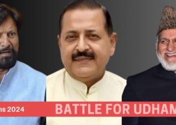 جموں و کشمیر کے اودھم پور میں دفعہ ۳۷۰ نے سہ رخی لڑائی میں مرکزی حیثیت حاصل کرلی