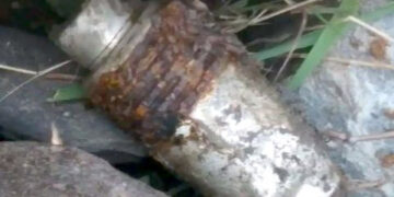 جموں و کشمیر کے پونچھ میں سیکورٹی فورسز نے یو بی جی ایل کا پرانا شیل برآمد کیا