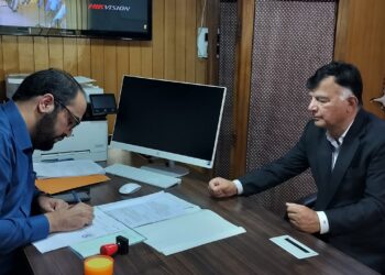 سکینہ یتو نے دمہال ہانجی پورہ اسمبلی نشست کیلئے کاغذات نامزدگی جمع کئے