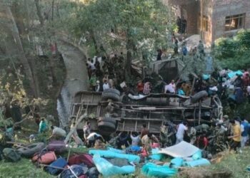 بڈگام سڑک حادثے میں بی ایس ایف کے تین جوان ہلاک، متعدد زخمی
