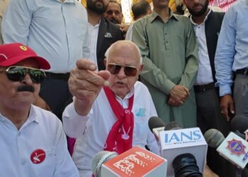 جموں کشمیر کے انتخابات’دھرم‘ نہیں ’کرم‘ کے بارے میں ہیں: فاروق عبداللہ