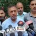 جنوبی کشمیر کے کولگام میں ژالہ باری سے ۵۰ سے۶۰ فیصد سیب کی فصلوں کو نقصان