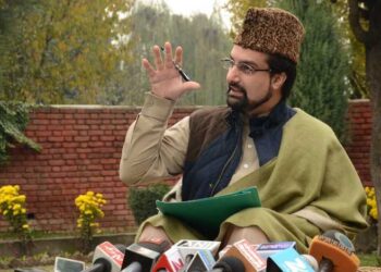میر واعظ نے ریزرویشن پالیسی کے خلاف احتجاج کی حمایت کی