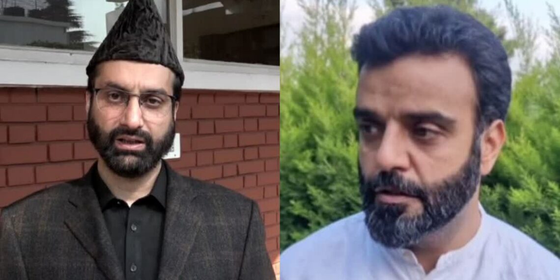 رکن پارلیمنٹ روح اللہ مہدی کی دہلی میں میر واعظ عمر فاروق سے ملاقات