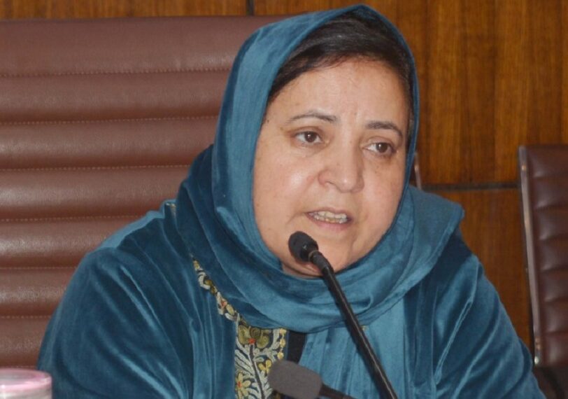روح اللہ کا وزیر اعلیٰ کی رہائشگاہ کے باہر احتجاج سستی تشہیر:سکینہ