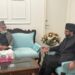 میر واعظ عمر فاروق کی دلی میں شاہی امام اور مفتی مکرم سے ملاقات