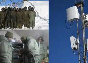 فوج کا لداخ میں موبائل کنیکٹیویٹی کا آغاز کیا، سرحدی دیہاتوں کو بھی بااختیار بنایا