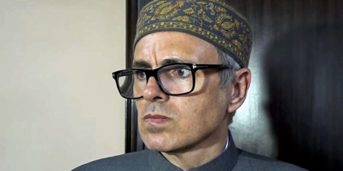 وقف ترمیمی قانون نے جموں کشمیر کے عوام کی اکثریت کے جذبات کو ٹھیس پہنچائی ہے: عمر عبداللہ