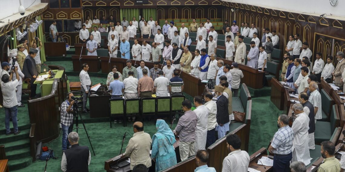 اسمبلی میں پہلگام حملے کی مذمتی قرارداد پاس