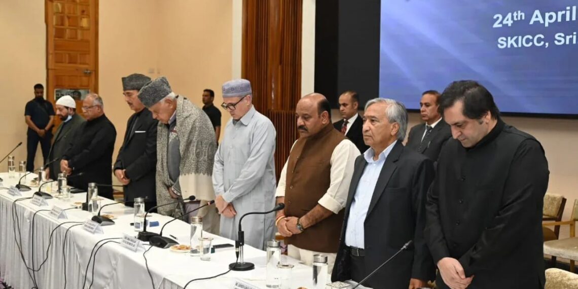 کل جماعتی اجلاس:پہلگام میں حملہ کشمیریت، آئیڈیا آف انڈیا پر حملہ