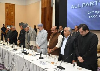 کل جماعتی اجلاس:پہلگام میں حملہ کشمیریت، آئیڈیا آف انڈیا پر حملہ