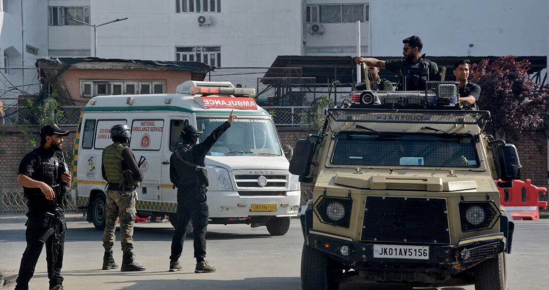 سرینگر میں دہشت گرد معاونین کے خلاف بڑا کریک ڈاؤن