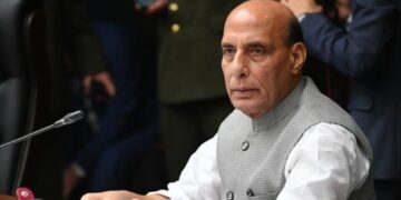 امریکہ ہندوستان کے ساتھ یکجہتی کا اظہار اور دفاع کے حق کی حمایت کرتا ہے :راج ناتھ