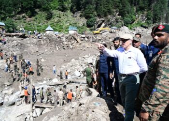 کشتواڑ میںبچائواور امدادی کارروائیاںجاری