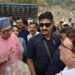 وزیراعلیٰ ادھمپور کا دورہ‘شاہراہ کی بحالی کے کام کا جائزہ