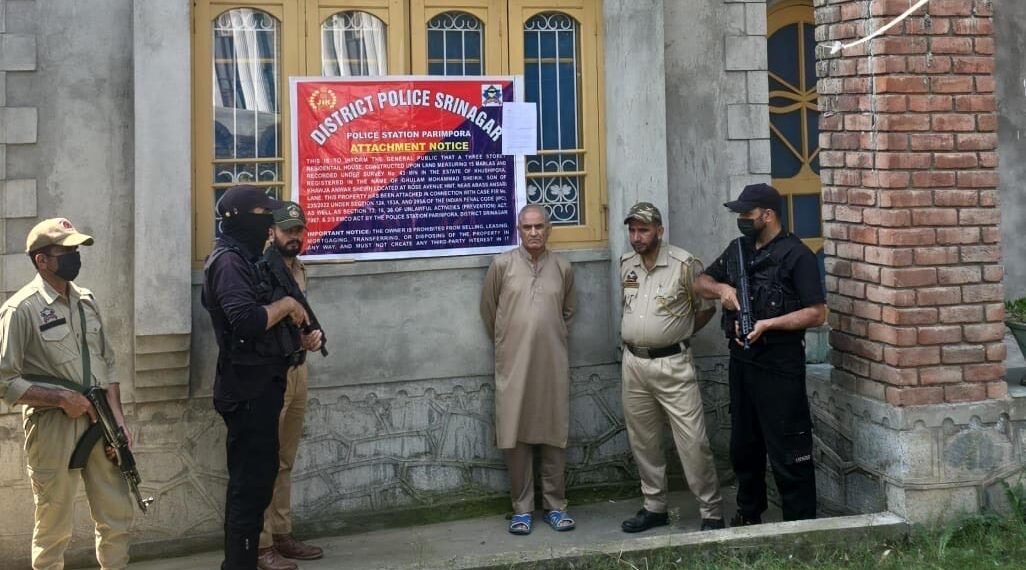 ایچ ایم ٹی سرینگر میں ٹی آر ایف کمانڈر اور پہلگام حملے کا’ ماسٹر مائنڈ ‘کی جائیداد ضبط