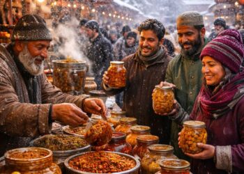 چلہ کلاں میں اچار کی مانگ میں غیر معمولی اضافہ‘مقامی لوگوں کے علاوہ سیاح بھی خریددار