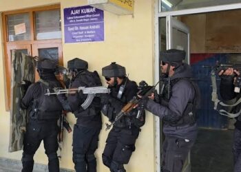 اننت ناگ ریلوے اسٹیشن پر موک ڈرل، سکیورٹی کے سخت انتظامات