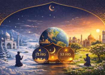 رمضان المبارک ۲۰۲۶،:بھارت میں زورے کا دورانیہ ۱۲ سے ۱۳ گھنٹے کا ہو گا 