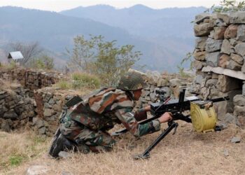 نوگام سیکٹر میں پاکستان کی جنگ بندی خلاف ورزی