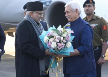 نائب صدر جمہوریہ کی کشمیر آمد 