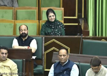 اجتماعی کوششوں سے   اسمبلی کی کھوئی ہوئی ساکھ   بحال ہو سکتی ہے:محبوبہ