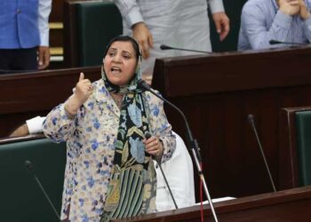 اسمبلی میں حکمران جماعت اور پی ڈی پی ارکان میں گرم گفتاری
