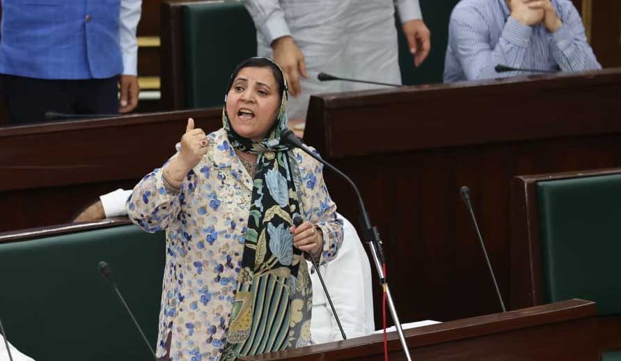 اسمبلی میں حکمران جماعت اور پی ڈی پی ارکان میں گرم گفتاری