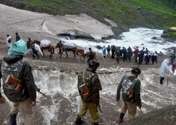 امرناتھ یاترا کیلئے  ۶۷۰ سی اے  پی ایف کمپنیوں کی تعیناتی کی منظوری