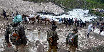 امرناتھ یاترا کیلئے  ۶۷۰ سی اے  پی ایف کمپنیوں کی تعیناتی کی منظوری