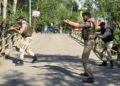 امرناتھ یاترا سے قبل جموں و کشمیر میں سکیورٹی فورسز کی ایریا ڈومینیشن مشق