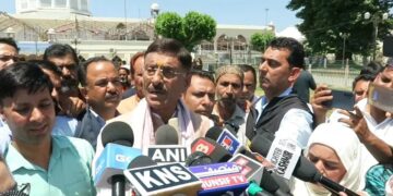 ’جموں و کشمیر میں امن ہے، جبکہ پی او کے میں لوگ مارے جا رہے ہیں‘