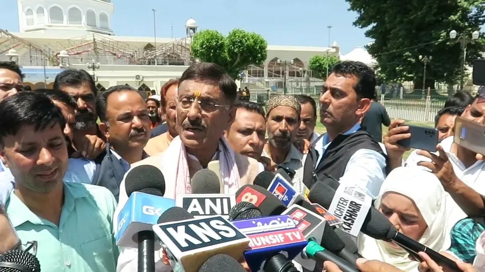 ’جموں و کشمیر میں امن ہے، جبکہ پی او کے میں لوگ مارے جا رہے ہیں‘