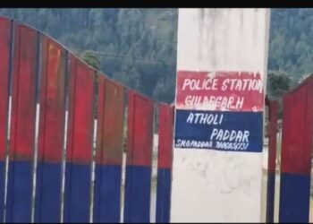 کشتواڑ پولیس تھانے پر دھاوا بولنے کے الزام میں ۴۰ فوجیوں کے خلاف ایف آئی آر درج