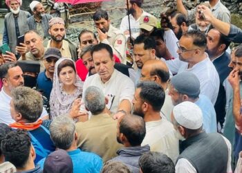  بی جے پی وفد کا پونچھ اور راجوری   کے سیلاب زدہ علاقوں کا دورہ