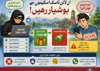  جموں و کشمیر پولیس کی آن لائن ٹاسک اسکیموں سے ہوشیار رہنے کی اپیل
