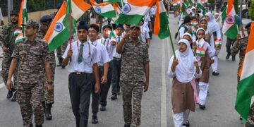 یومِ آزادی سے قبل وادی بھر میں ترنگا ریلیوں کے انعقاد کا سلسلہ جاری