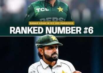 بابر اعظم دوبارہ ٹاپ 10 میں، پاکستان کے تین کھلاڑیوں کی رینکنگ میں نمایاں بہتری
